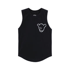 ITS ALL GOOD MUSCLE TEE SMALL PRINT